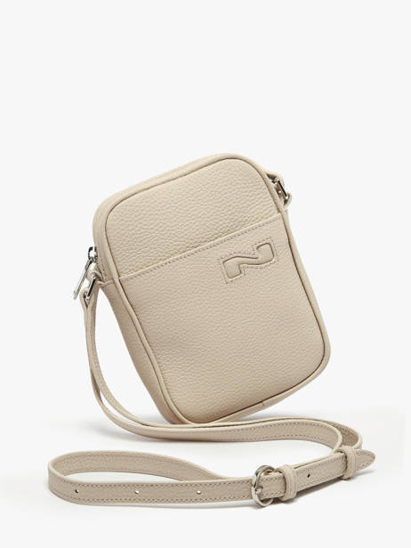 Sac Bandoulière N City Cuir Nathan baume Beige n city 5 vue secondaire 2