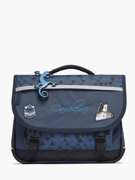 Satchel 2 Compartments Cameleon Blue actual PBBACA35