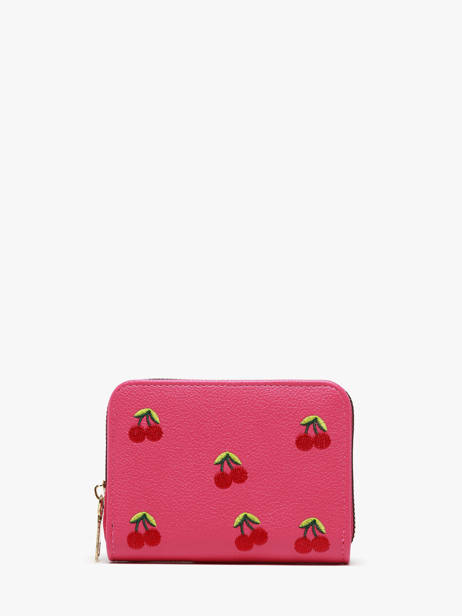 Coin Purse Miniprix Pink safiano 78SM2686