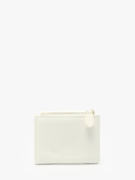 Porte-monnaie Porte-cartes Miniprix Blanc grained 78COK865 vue secondaire 2