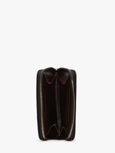 Coin Purse Button Miniprix Black safiano 78SM2666 other view 1