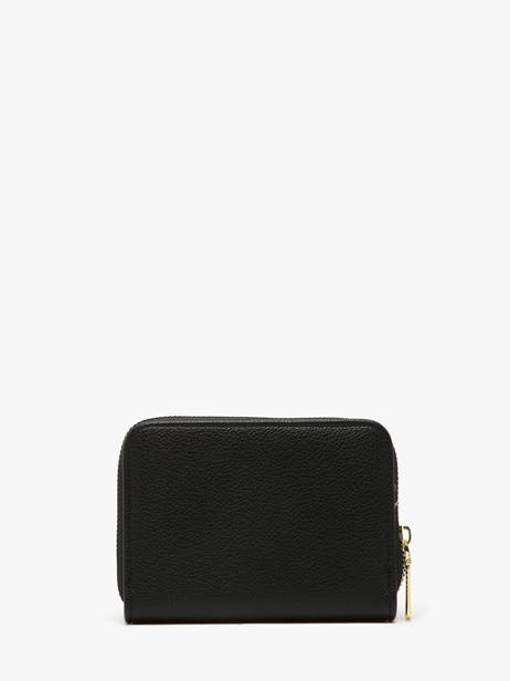 Coin Purse Button Miniprix Black safiano 78SM2666 other view 2