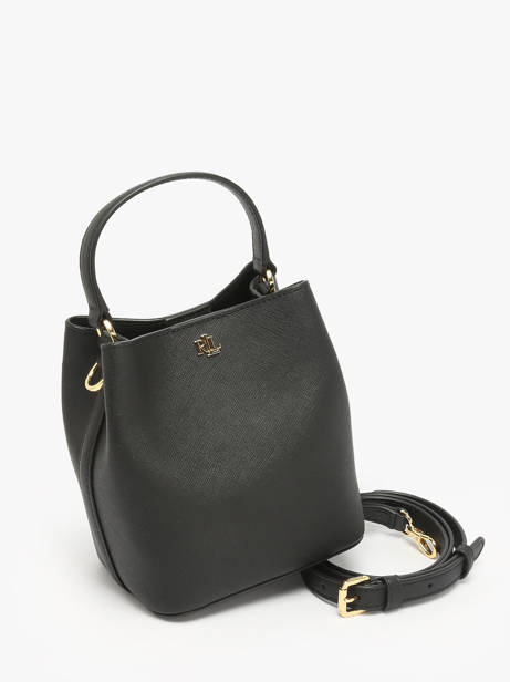 Shoulder Bag Reese Leather Lauren ralph lauren Black reese 31977411 other view 2