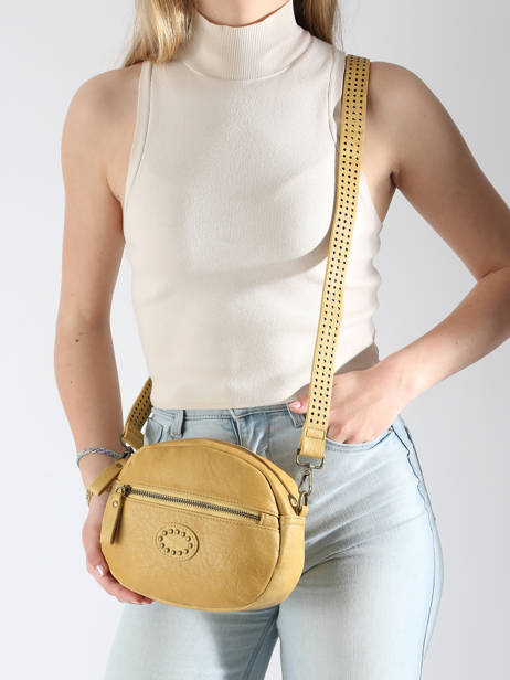Shoulder Bag Bubble Miniprix Yellow bubble 2236 other view 1