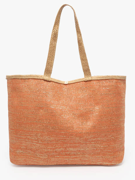 Sac Porté épaule Panama Papier Les tropeziennes Orange panama TZ01 vue secondaire 4