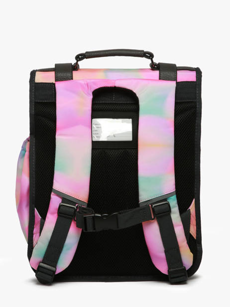 2-compartment Vintage Fantasy Backpack Cameleon Pink vintage fantasy SD39 other view 4