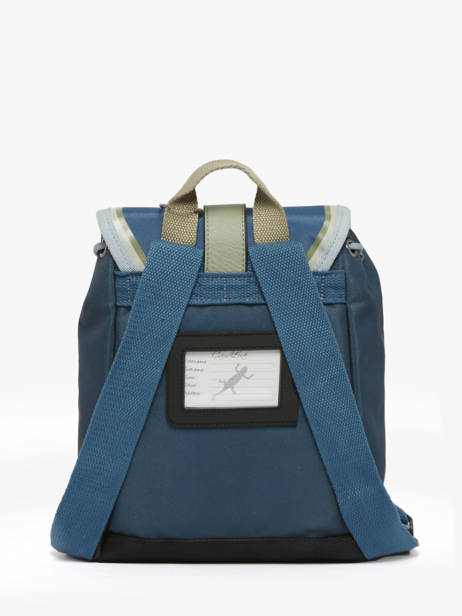 Sac à Dos 1 Compartiment Cameleon Vert vintage urban SD25 vue secondaire 4