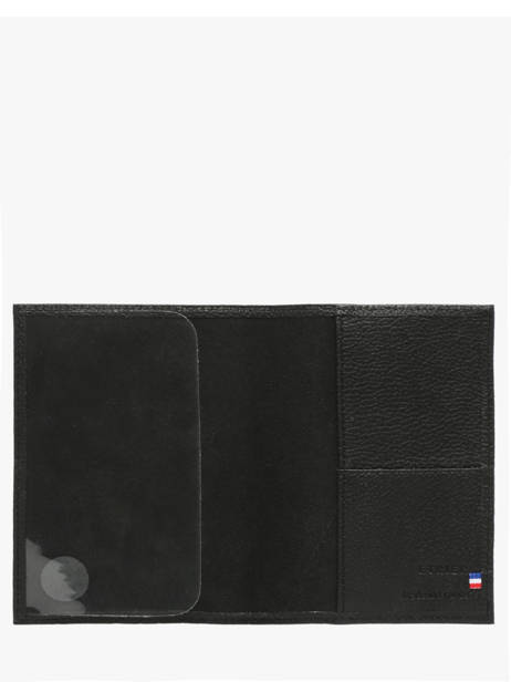 Étui Passeport Madras Cuir Etrier Noir madras EMAD025 vue secondaire 1