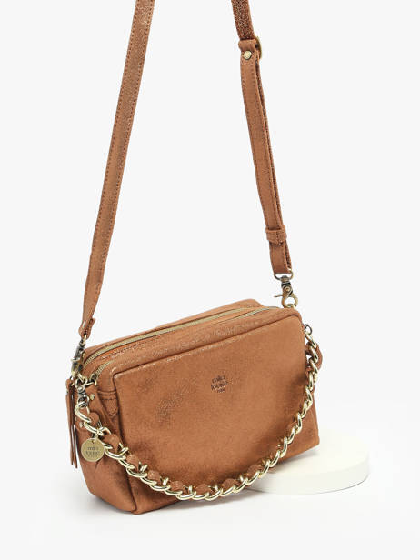 Crossbody Bag Vintage Leather Mila louise Brown vintage 23673X other view 2