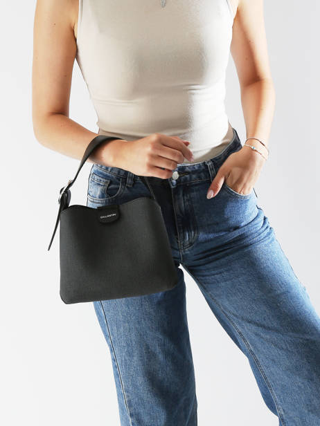 Shoulder Bag Italy Miniprix Black italy A9117 other view 1