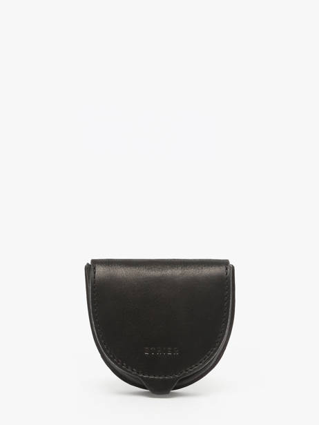Porte-monnaie Oil Cuir Etrier Noir oil EOIL044