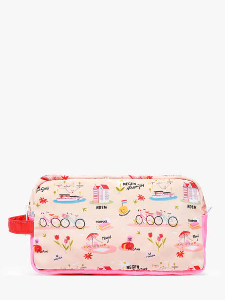 Toiletry Kit Hello hossy Beige cool kids P other view 2