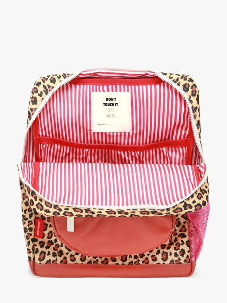 Backpack Hello hossy Multicolor cool kids S6 other view 3