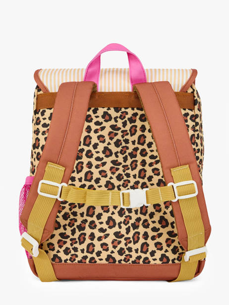 Backpack Hello hossy Multicolor cool kids S6 other view 4