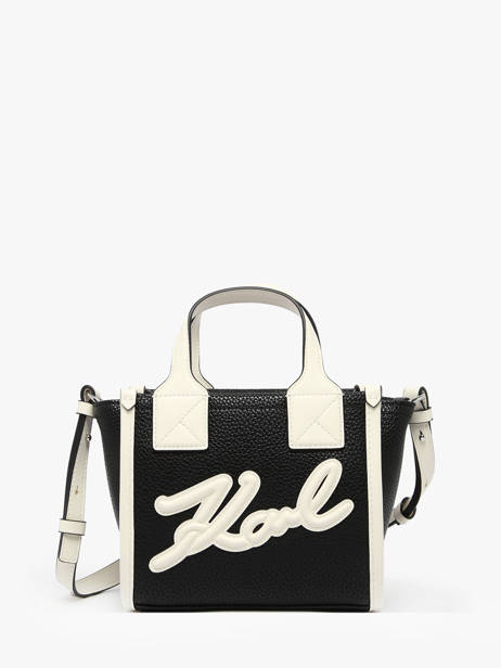 Shoulder Bag K Skuare Polyurethane Karl lagerfeld Black k skuare A3W30028