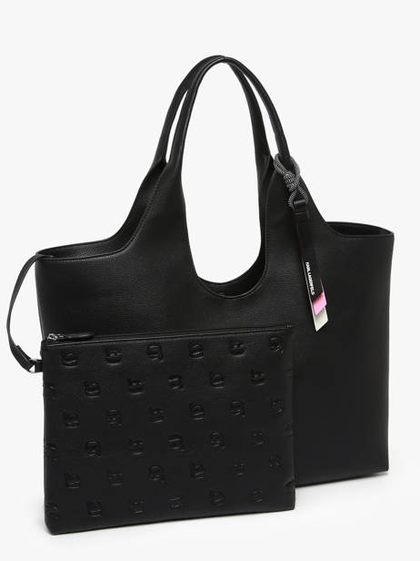 Shoulder Bag K Ikon Polyurethane Karl lagerfeld Black k ikon A3W30096 other view 1