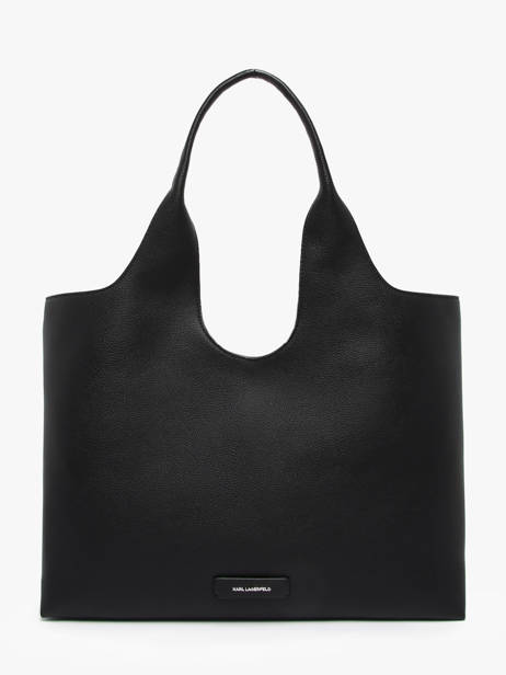 Shoulder Bag K Ikon Polyurethane Karl lagerfeld Black k ikon A3W30096 other view 3