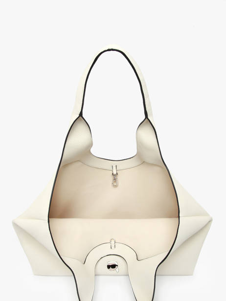 Sac Porté épaule K Ikon Polyurethane Karl lagerfeld Blanc k ikon A3W30096 vue secondaire 3