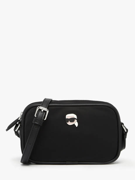 Shoulder Bag K Ikon Nylon Karl lagerfeld Black k ikon A3W30128