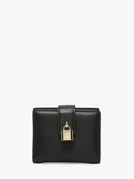 Checkholder Leather Karl lagerfeld Black k autograph A3W32039