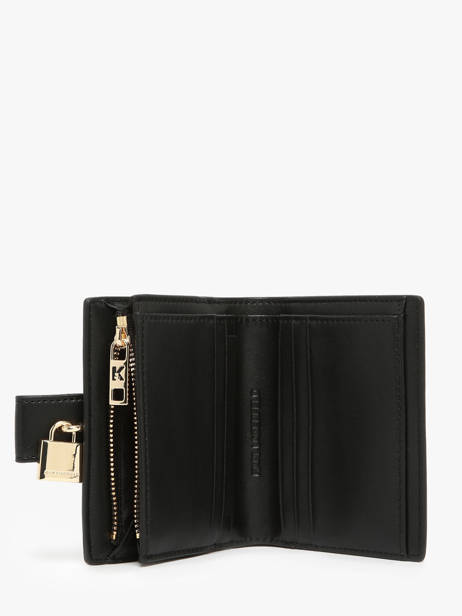 Checkholder Leather Karl lagerfeld Black k autograph A3W32039 other view 1