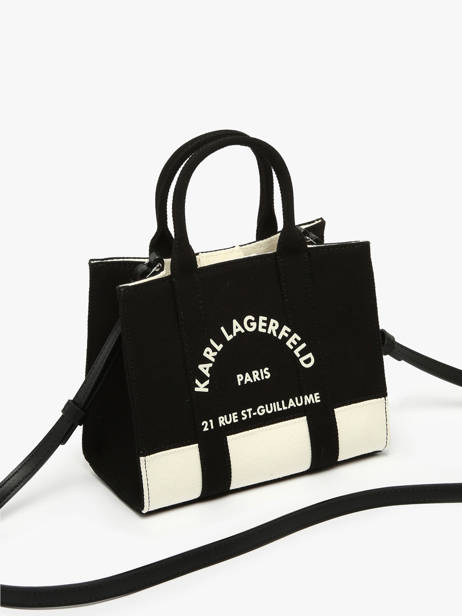 Shoulder Bag Rsg Cotton Karl lagerfeld Black rsg A3W50027 other view 1