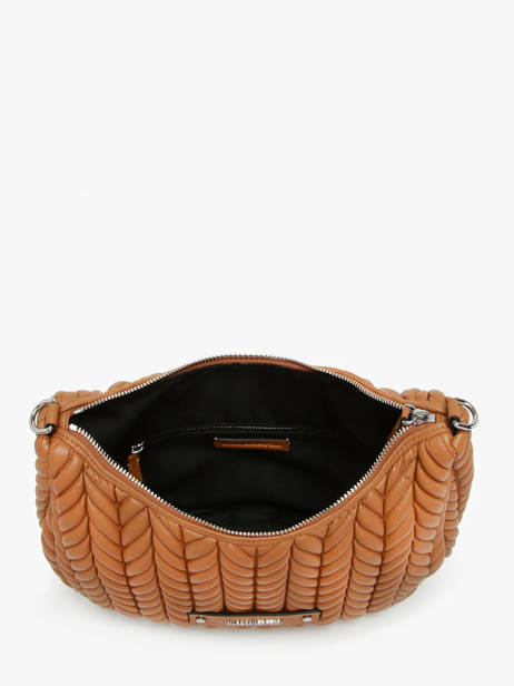 Shoulder Bag K Weave Polyurethane Karl lagerfeld Brown k weave A3W30147 other view 2