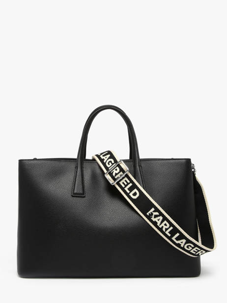 Handbag Rsg Polyurethane Karl lagerfeld Black rsg A3W30315 other view 3