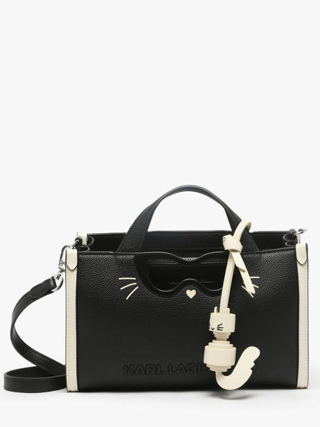 Shoulder Bag K Ikon Karl lagerfeld Black k ikon A3W30136
