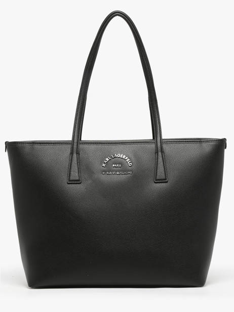 Shoulder Bag Rsg Polyurethane Karl lagerfeld Black rsg A3W30314