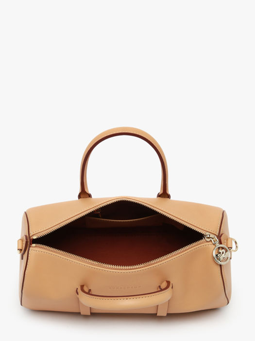 Longchamp Daylong chevron Sacs porté main Beige