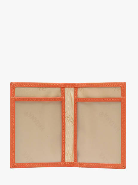 Card Holder Leather Katana Orange marina 753103 other view 1