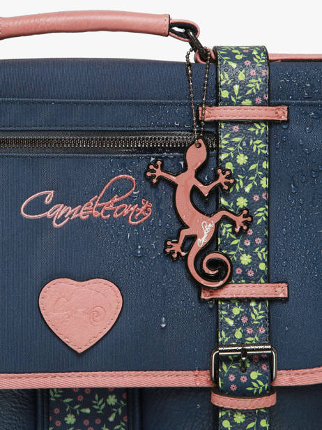 Sac à Dos Vintage Fantasy 2 Compartiments Cameleon Bleu vintage fantasy SD39 vue secondaire 6