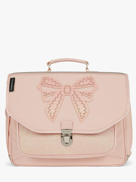 Cartable 2 Compartiments Caramel et cie Rose boheme FI