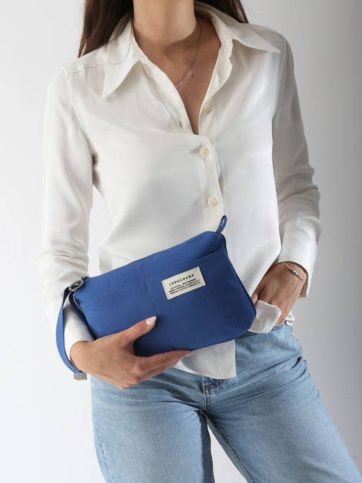 Longchamp Le pliage worker Clutches Green
