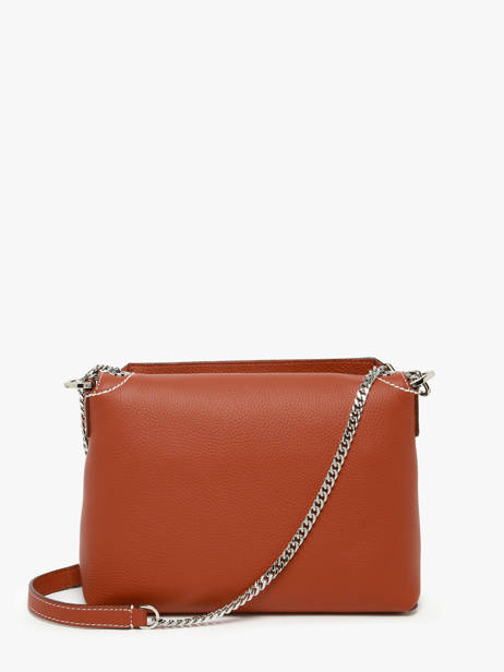 Shoulder Bag Ninon Leather Lancel Red ninon A13782 other view 3