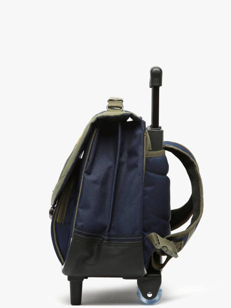 Wheeled Satchel Tann's Blue les fantaisies g 47272 other view 2