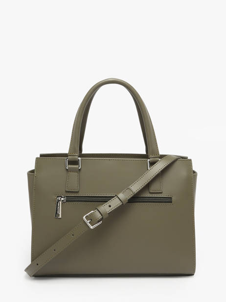 Sac Trapèze Smooth Cuir Lancaster Vert smooth 3 vue secondaire 4
