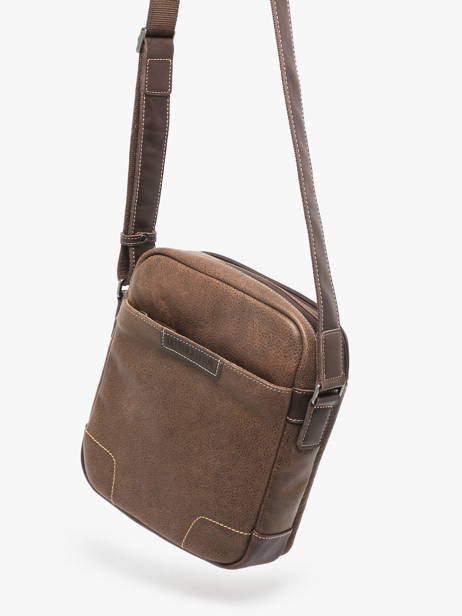 Pochette Homme Joseph Cuir Arthur & aston Marron marco 9 vue secondaire 2