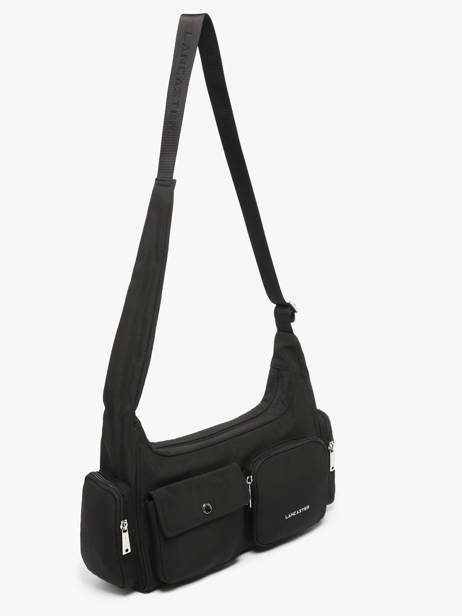 Sac Bandoulière Basic Pocket Lancaster Noir basic pocket 92 vue secondaire 1