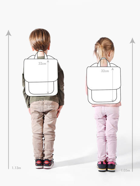 1 Compartment Backpack Roxy kids RJBP4915 other view 1