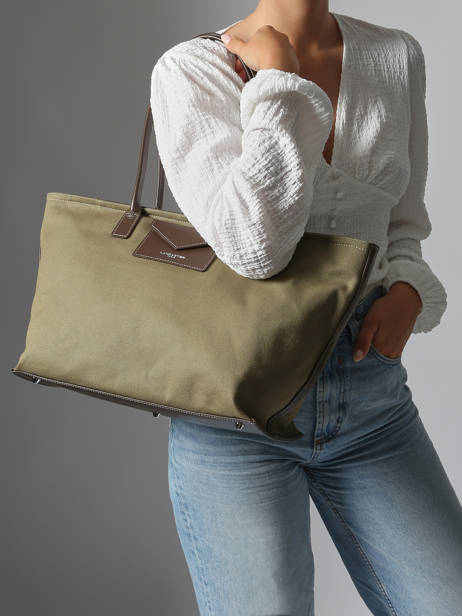 Sac Porté épaule Canvas Kba Lancaster Vert canvas kba 50 vue secondaire 1