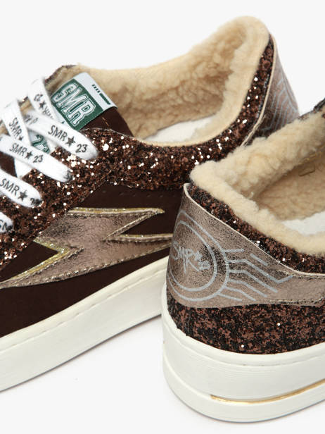 Sneakers Noubar In Leather Semerdjian Brown women NOUBAR other view 2