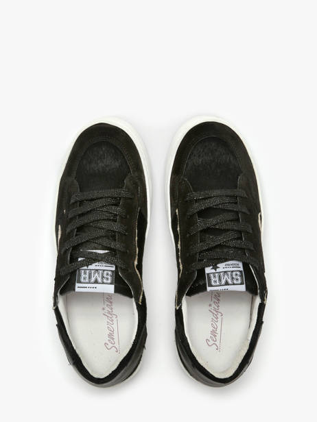 Sneakers Ale In Leather Semerdjian Black women ALE other view 3