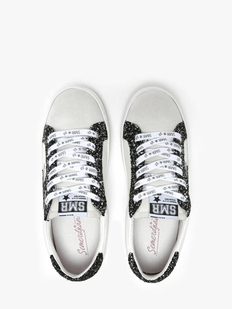 Sneakers Maya In Leather Semerdjian Black women MAYA other view 4