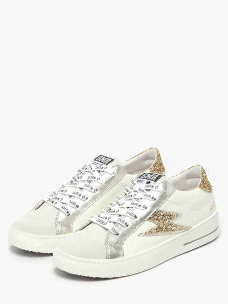 Sneakers Maya In Leather Semerdjian White women MAYA other view 1