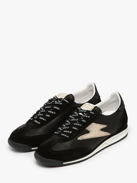 Sneakers Joyce In Leather Semerdjian Black women JOYCE other view 1