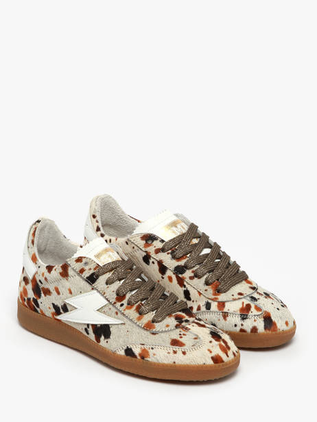 Sneakers Aslan In Leather Semerdjian Multicolor women ASLAN other view 1