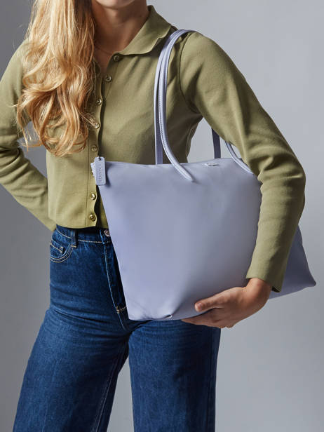 Shoulder Bag L.12.12 Concept Lacoste Violet l.12.12 concept NF1888PK other view 1