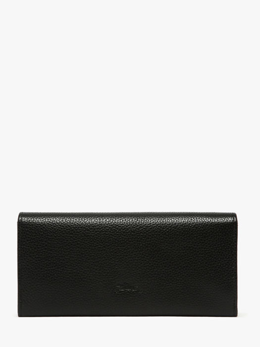 Longchamp Le foulonné Wallet Black
